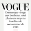 VOGUE - Von Gesichtsmasken bis hin zu Süßigkeiten - hier sind einige ungewöhnliche Möglichkeiten, CBD zu konsumieren